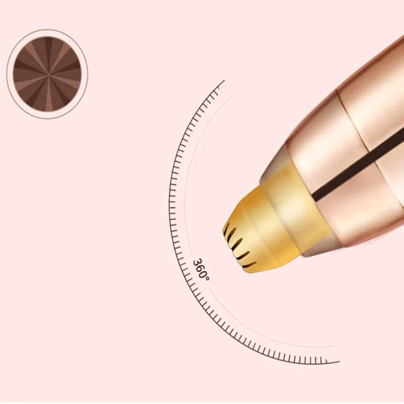 Электрический триммер для бровей женская бритва ручки безболезненного удаления