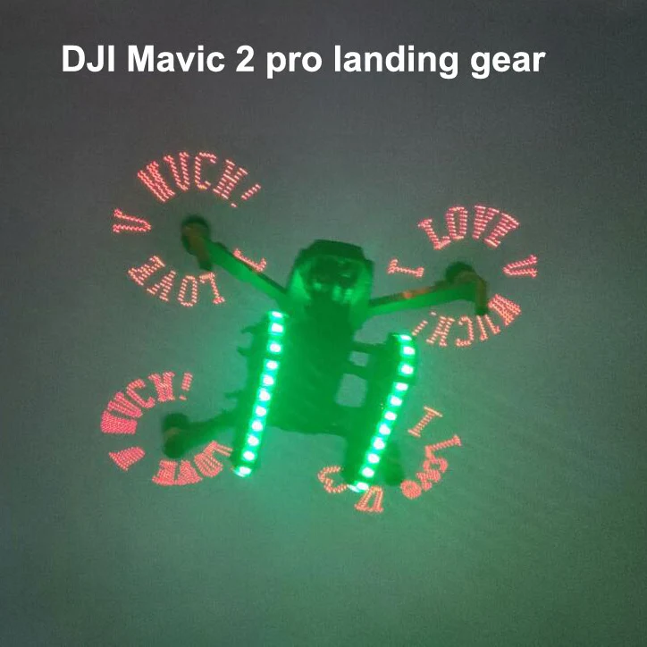 Комплект DJI Mavic 2 Pro Zoom цветной светодиодный Расширенный шасси для mavic Drone
