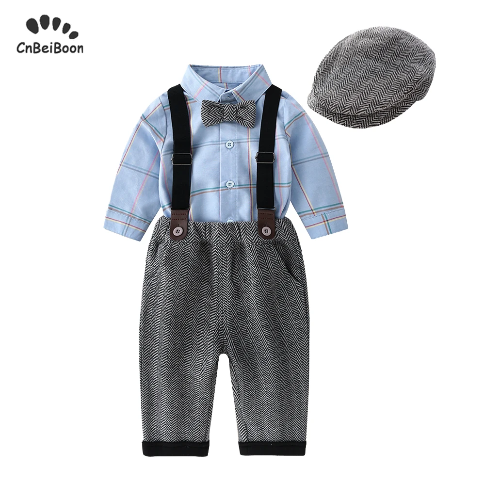 Комплект одежды для мальчиков из 5 предметов комплекты маленьких костюм