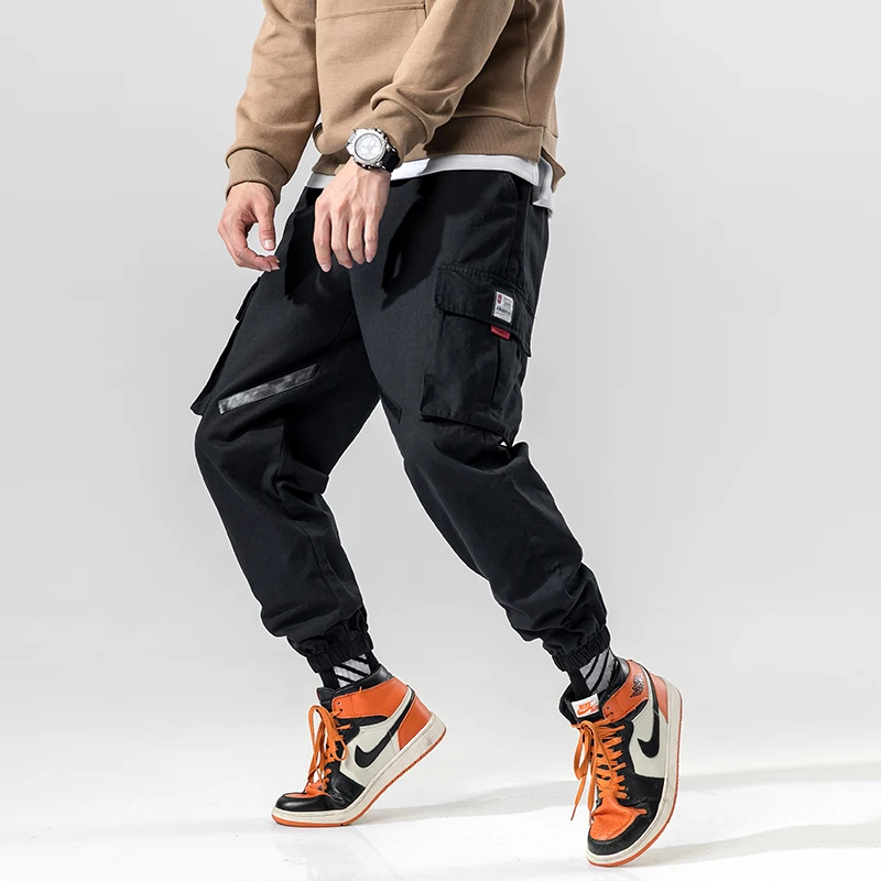 

Мужские брюки-карго в стиле хип-хоп