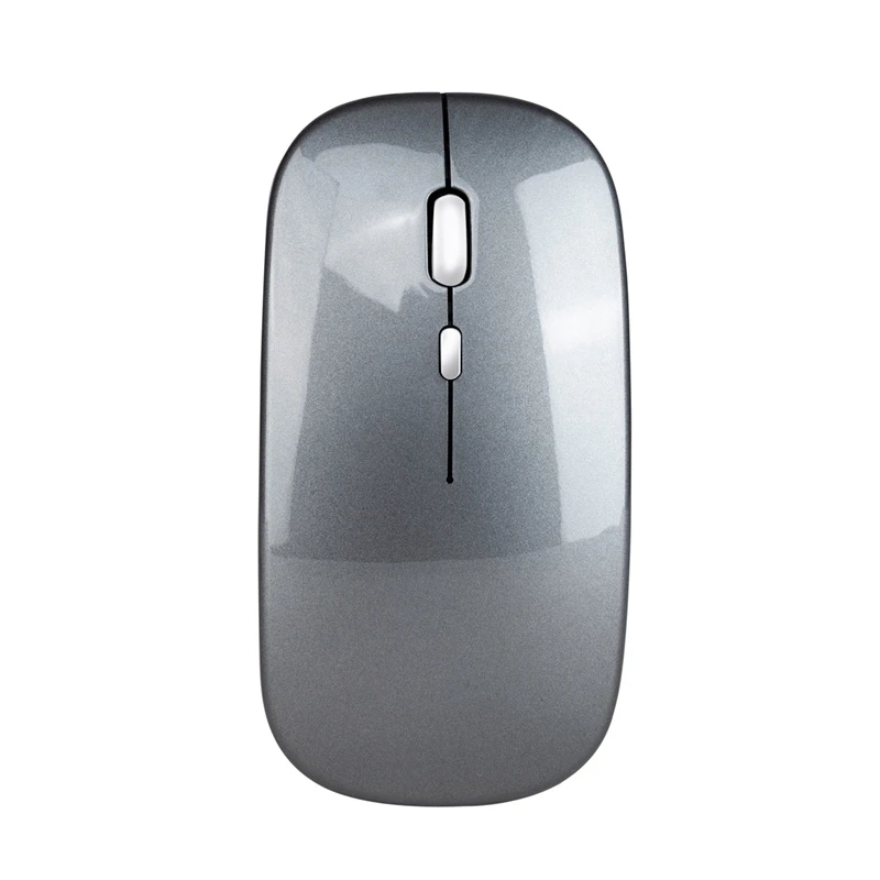 

2.4GHz Wireless Mouse, Ergonomic 1600DPI, Noiseless Rechargeable Mouse with Optical Sensor, Suitable for PC