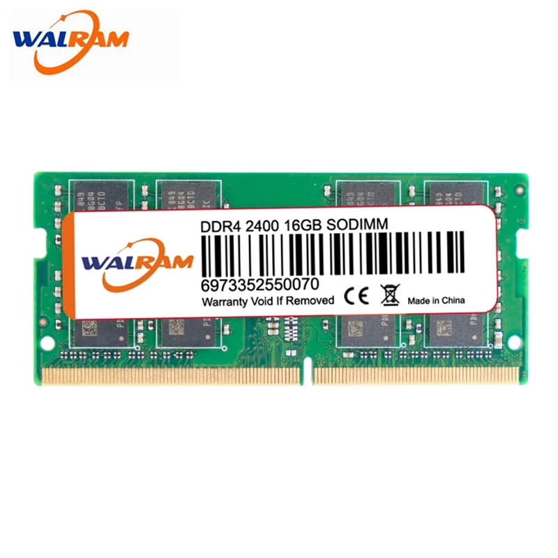 WAL оперативная память DDR3 DDR4 8 ГБ 4 16 ОЗУ для ноутбука 1333 1600 2400 2666 2133 DDR3L 204pin Sodimm 1 35 в/1 5