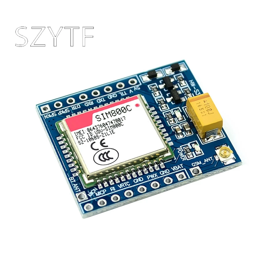 SIM800C GSM GPRS модуль 5 В/3 3 в ttl Bluetooth адаптер STM32 C51 процедуры и TTS | Электронные