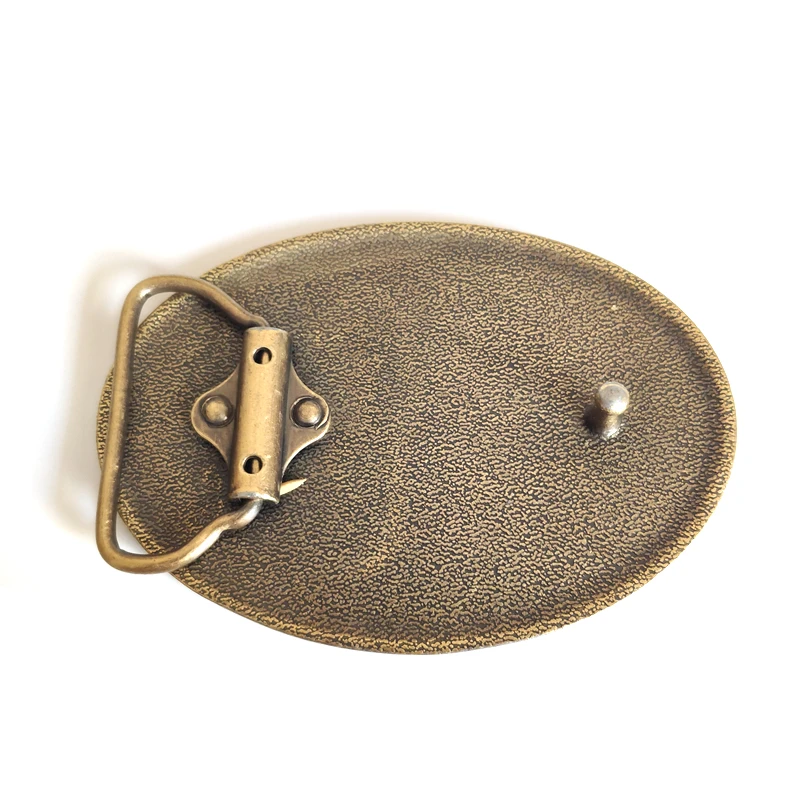 Ремень с пряжкой в виде животного для мужчин классический пояс ковбойском стиле