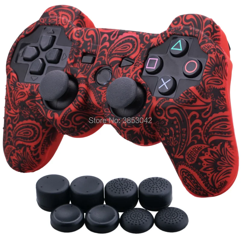 Силиконовый чехол для контроллера Sony Playstation 3 защитный накладка PS3 джойстик