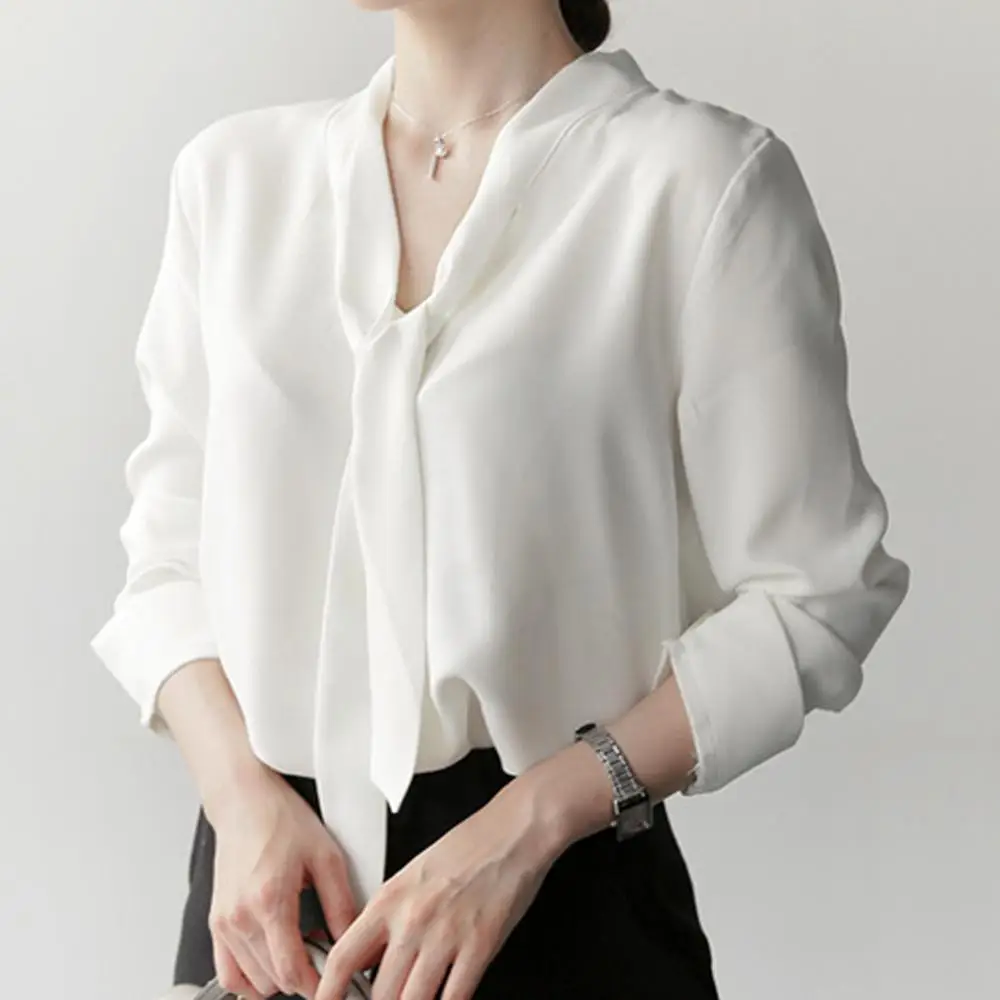 Модные шифоновые блузки женские топы и с коротким рукавом рубашка 2019 женская для