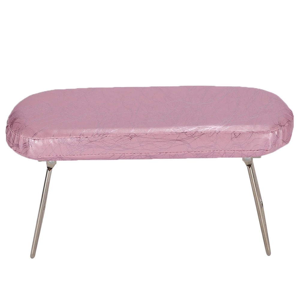 

Dirt-Resistant Nail Art Hand Pillow PU Leather Manicure Arm Rest Cushion With Bracket Manicure Hand Pillow Comfort Hand Pad