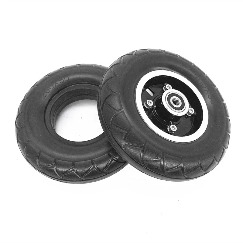 

Replacement Solid Wheel Tire Electric Scooter No Air Outdoor Sports Attachments
