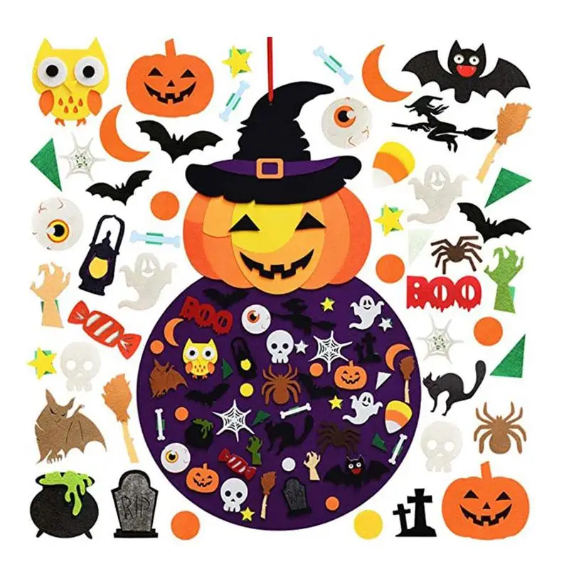 

Фетровые игрушки, нетканые 3D Двери, настенные украшения для детей, игрушка Монтессори