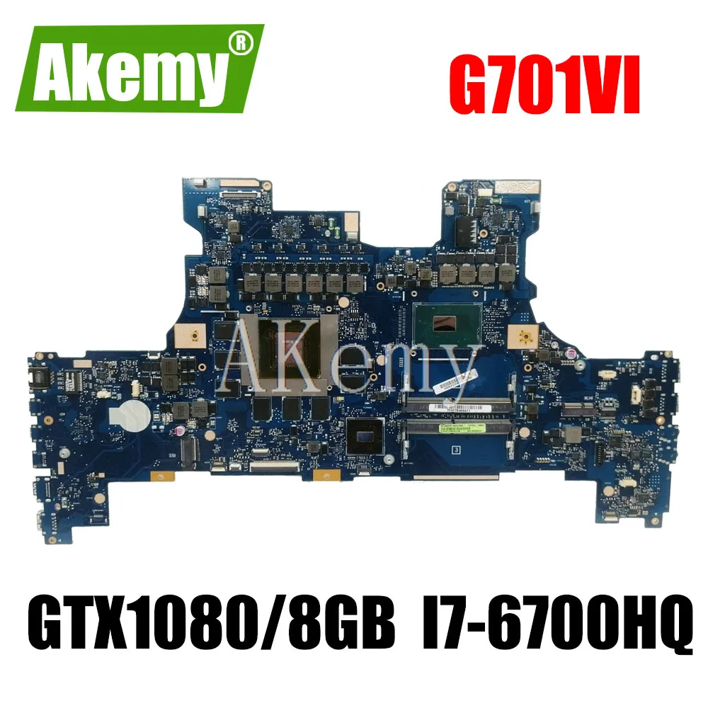 Verkauf ROG G701VI Motherboard REV 2,0 Mainboard Für For For For Asus ROG G701 G701V G701VI Laptop Motherboard Test OK I7-6700HQ CPU GTX1080/8GB