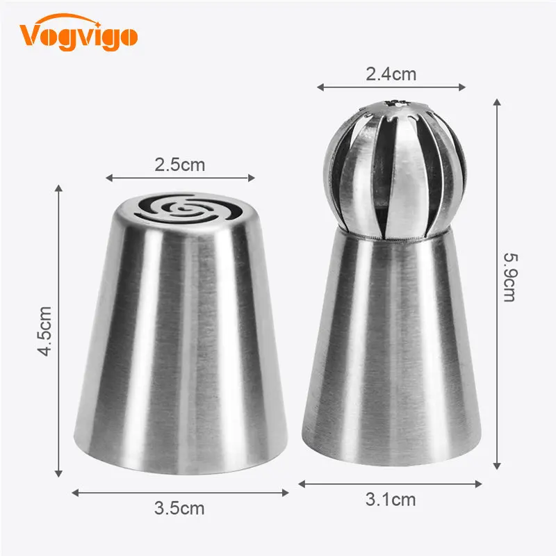 VOGVIGO 2 шт. кондитерские изделия из нержавеющей стали Φ 304 инструменты для