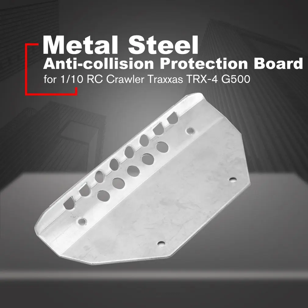 4 шт. корпус из нержавеющей стали защита от брони комплект для 1/10 RC Гусеничный TRX-4
