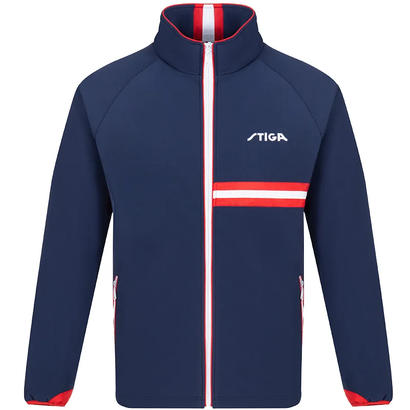 Оригинальная одежда для настольного тенниса Stiga мужчин и женщин Спортивная кофта