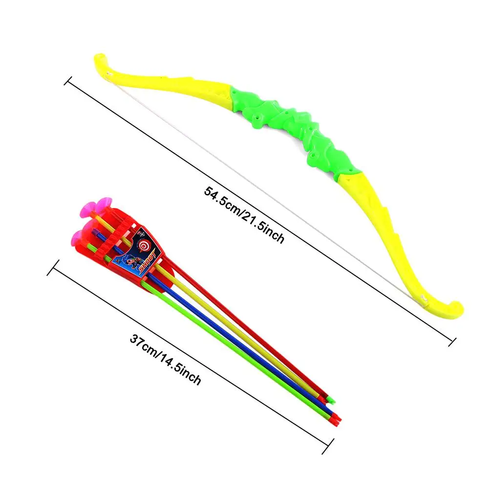 Игрушки для стрельбы на открытом воздухе 21 дюйм имитация пластикового лука 4