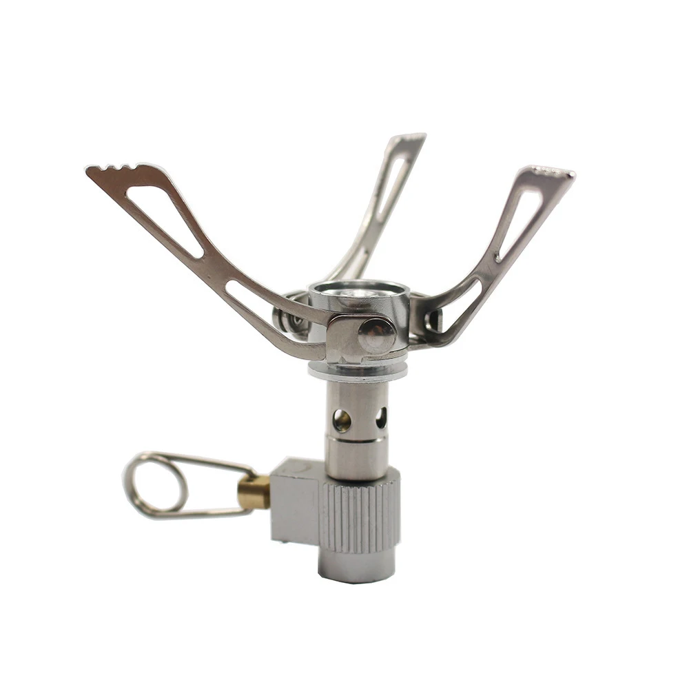 Уличная горелка из титанового сплава газовая для кемпинга сверхлегкая