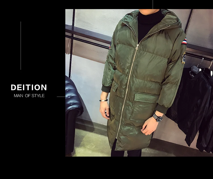 Зимняя мужская длинная Парка мужская пальто Мужская куртка-парка Manteau Homme Hiver Parkas пальто Мужская Толстая куртка теплая зимняя мужская куртка