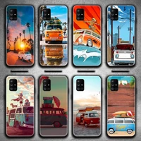 combi van surf custom phone case for samsung galaxy a21s a01 a11 a31 a81 a10 a20e a30 a40 a50 a70 a80 a71 a51