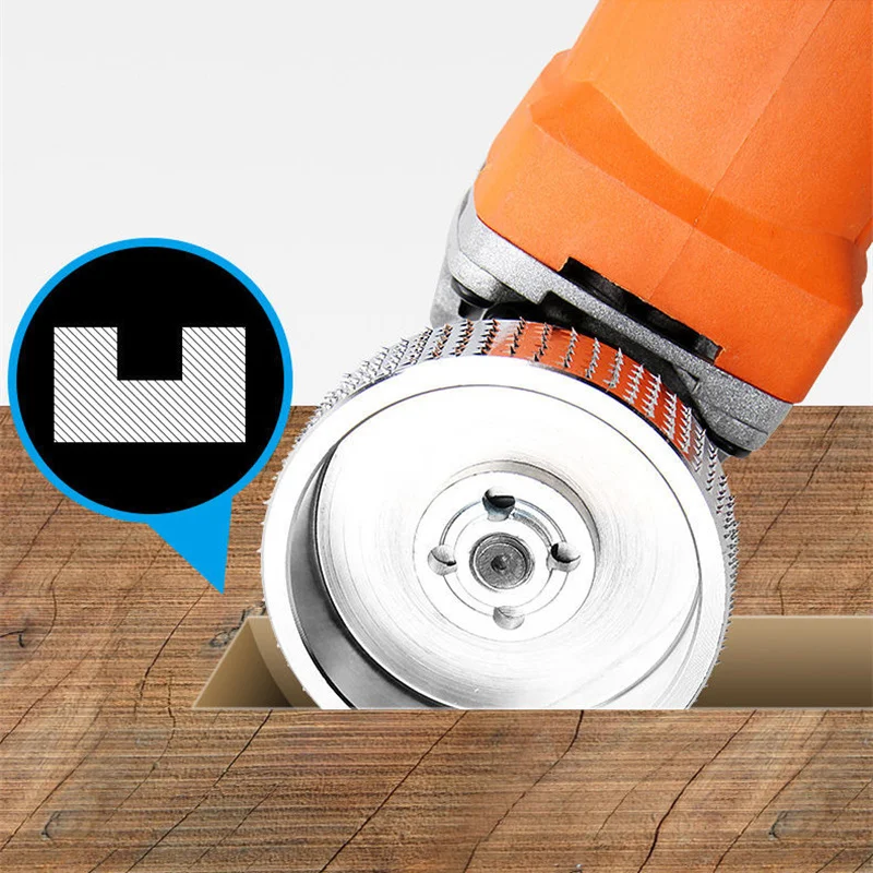 

16mm Bore Wood Angle Grinding Wheel Shaping Sanding Carving Disc Rotary Polishing Woodworking Abrasive Tools for Flat Grinding