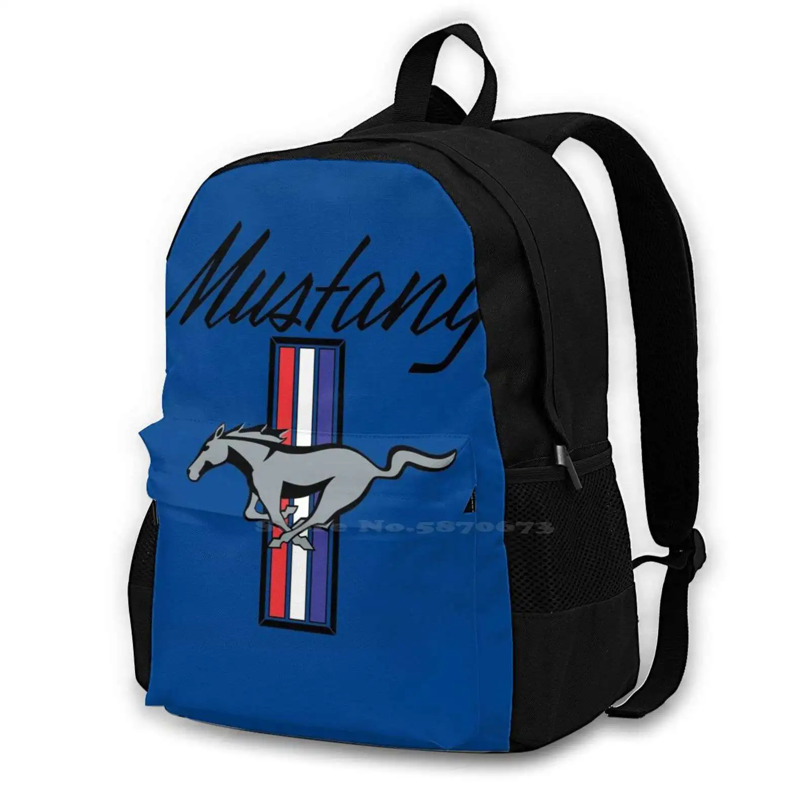 

Ford Mustang New Arrivals Satchel Schoolbag Bags Backpack Detroit Ford Mercury Lincoln Comet Car Muscle Vintage Classic