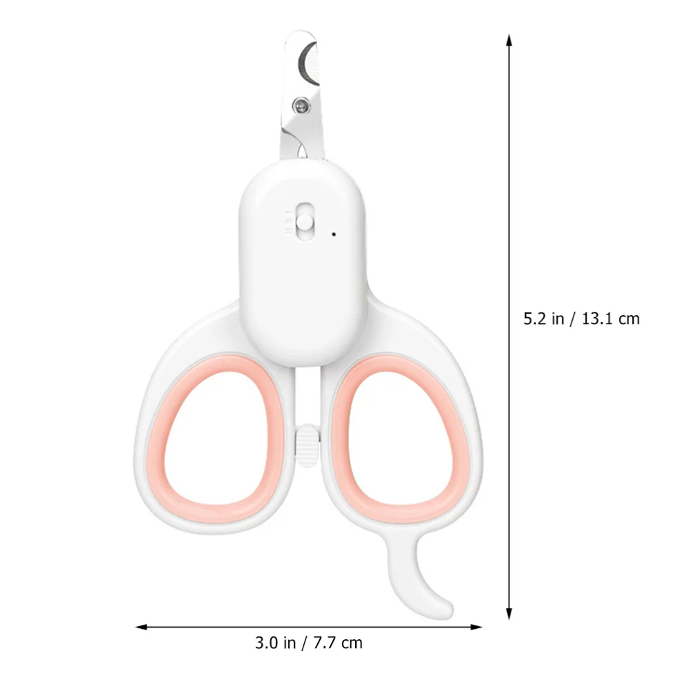 

Pet Nail Trimmer with LED Light Professional Cat Nail Claw Clipper Cutter
