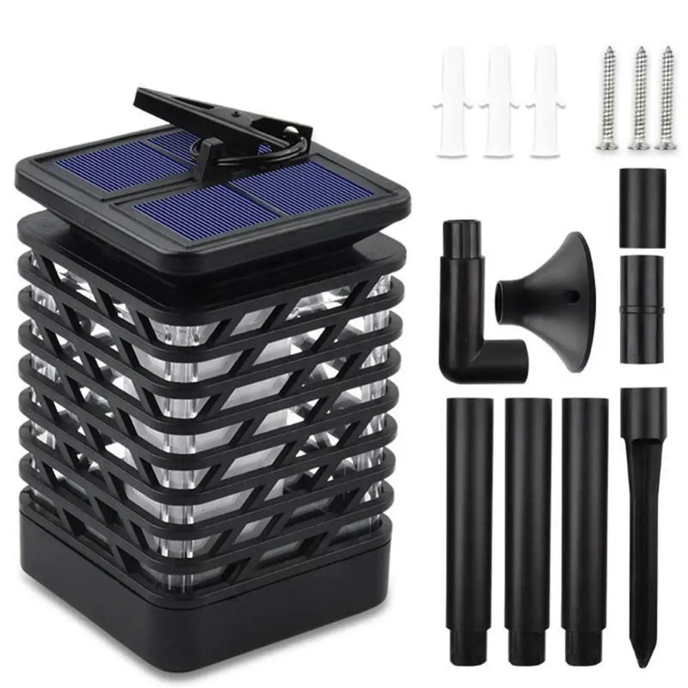 Солнечный Фонари для дома и улицы фонари на солнечных батареях 12LED Мерцающие