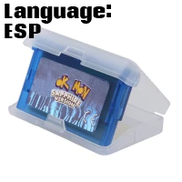 5 Видеоигры картридж 32 битовый игровой консоли карты Poke игры серии рубиновый и сапфирный США/ЕС/ESP/GRE версия английского языка - Цвет: 5