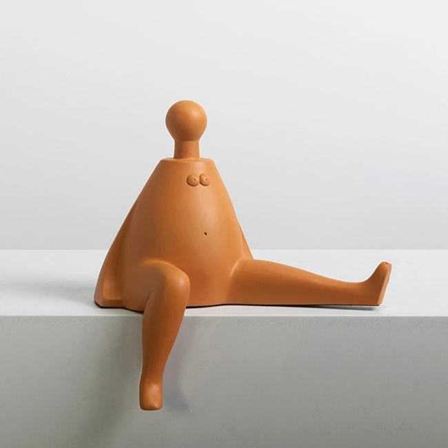 Абстрактная женская бюст скульптура ручной работы из смолы вожделение персонаж