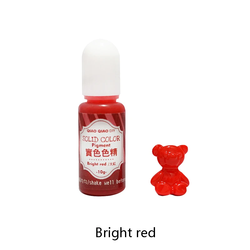 9 цветов/Набор сделай сам пигмент УФ Смола окрашивающий краситель полимерный