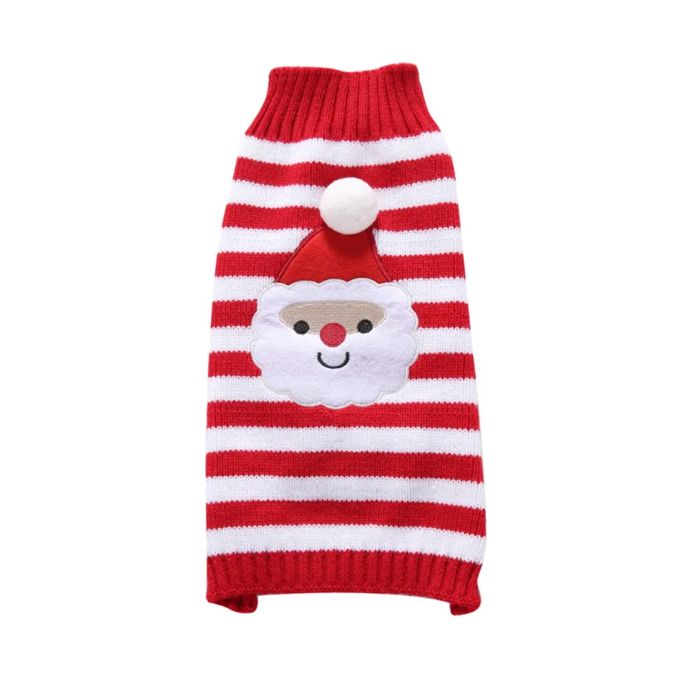 

1pc Pet Sweater Christmas Pet Costume Dog Christmas Sweater Winter Knitted Clothes