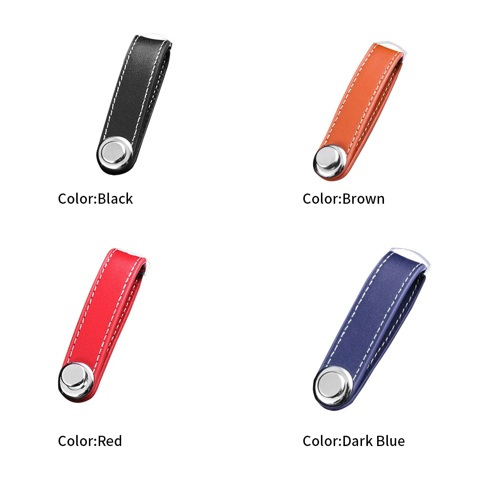 

Artificial Leather Ring Collector Outdoor Camping Accessories Fashion Key Organizer Pocket Mini Practical Hiking Storage Case