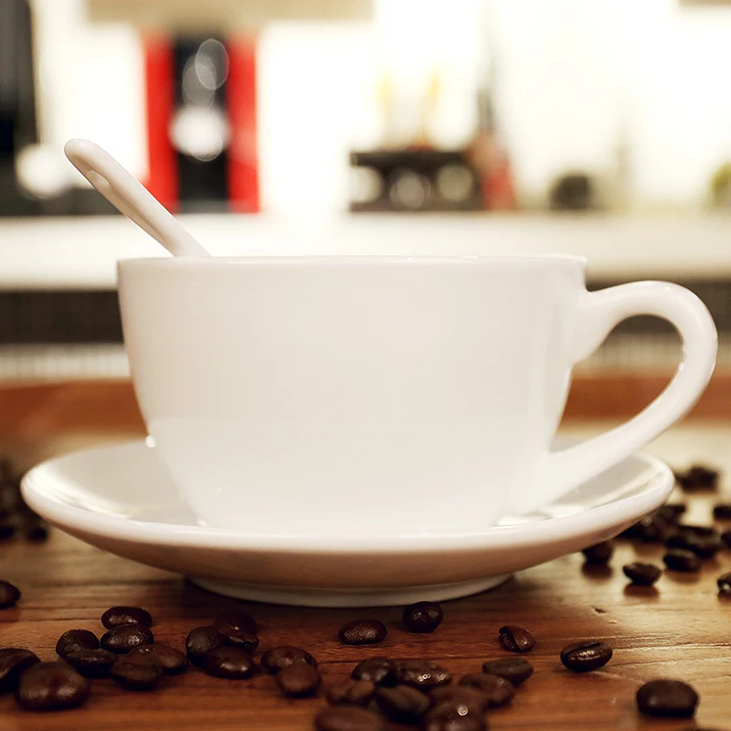 Роскошная керамическая чайная чашка и искусственная волна многоразовая для кофе