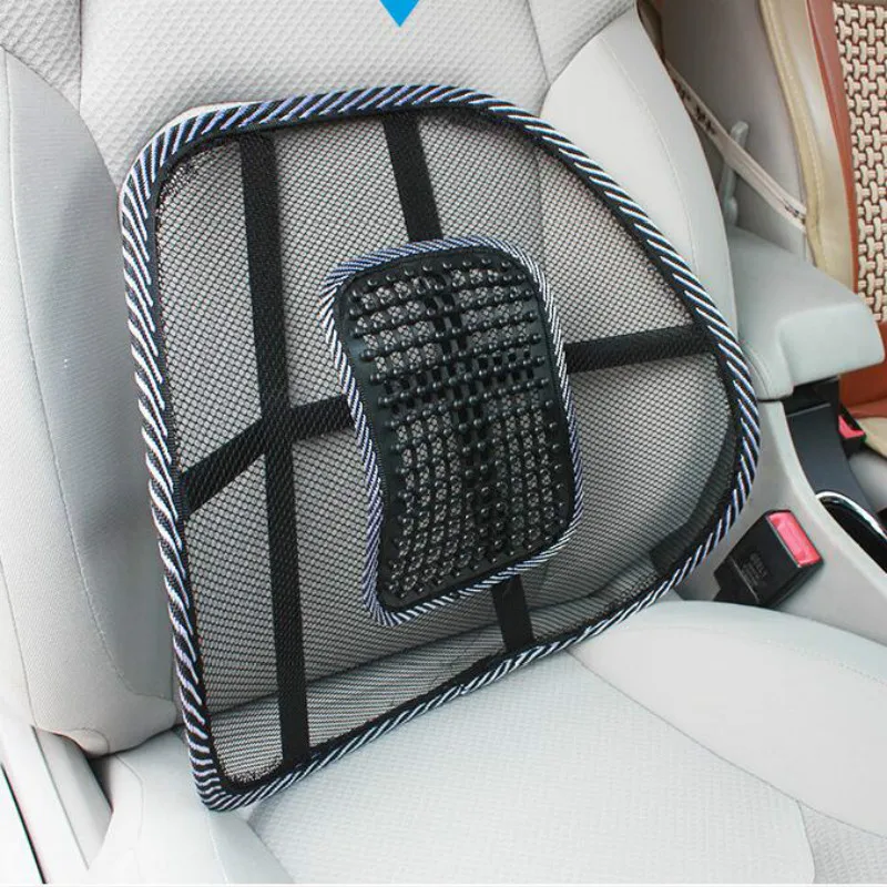 

Chair Back Support Massage Cushion Mesh Relief Lumbar Brace Car Truck Office Home Cushion Seat Chair Lumbar Back Support Chair