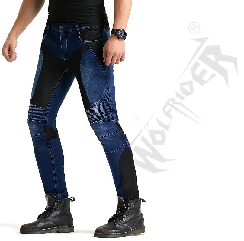 Новинка 2020 мотоциклетные брюки мужские одинаковые джинсы для мотокросса езды по