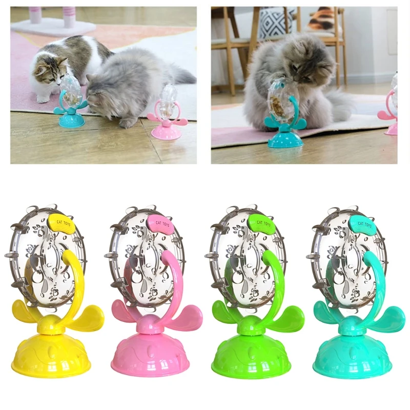 

Автоматическая медленная поилка для домашних животных, поворотный дозатор для собак и кошек, игрушка для увеличения IQ, интерактивное враще...