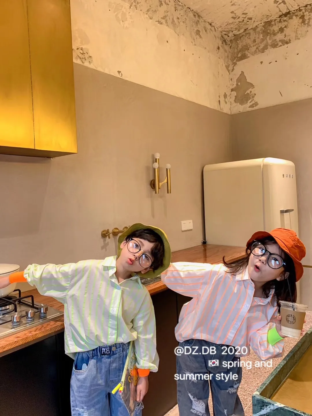 Детская одежда Новинка Весна 2020 рубашка детская полосатая для мальчиков и