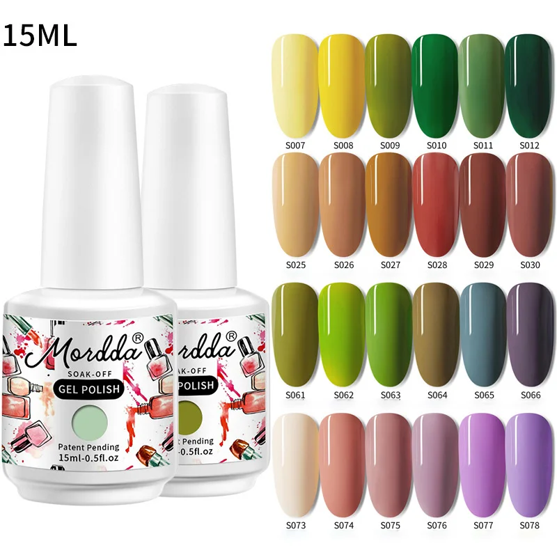 

132 Colors High Capacity Nail Polish Environmentally Friendly Materials Without Peculiar Smell DIY Gel Varnish Art Decorations