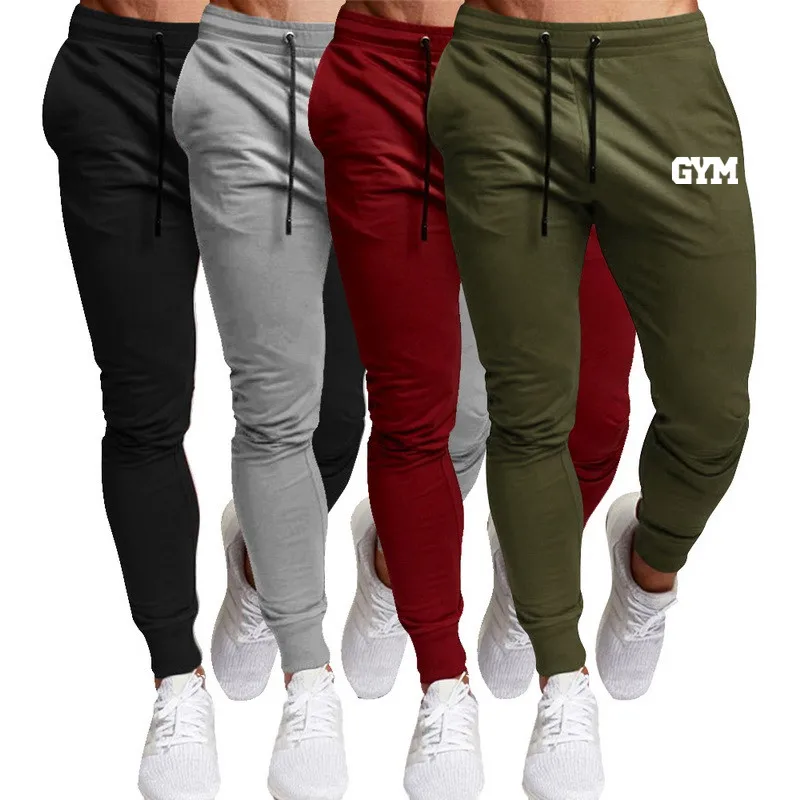 

New Spring Autumn Brand Gyms Men Joggers Sweatpants Men's Joggers Trousers Sporting Clothing The High Quality Bodybuilding Pants