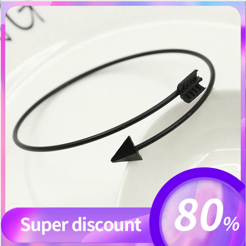 

Изящный женский браслет с белым цирконом и камнем, регулируемые браслеты со стрелкой для ногтей для женщин, милый свадебный браслет из розо...