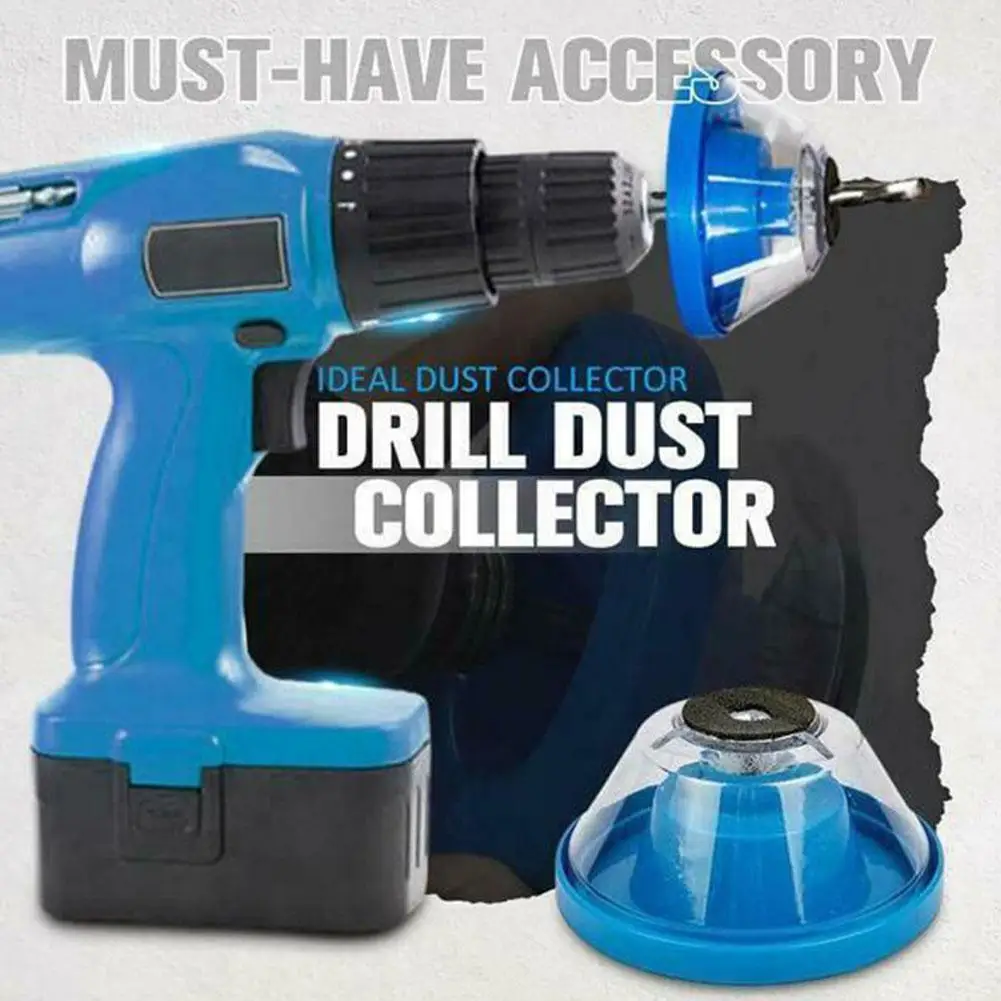 

Must-Have Accessory Drill Dust Collector Electric Hammer Drilling Power Reusable Drill For Home Woodworking Dust Tools Coll U2W4