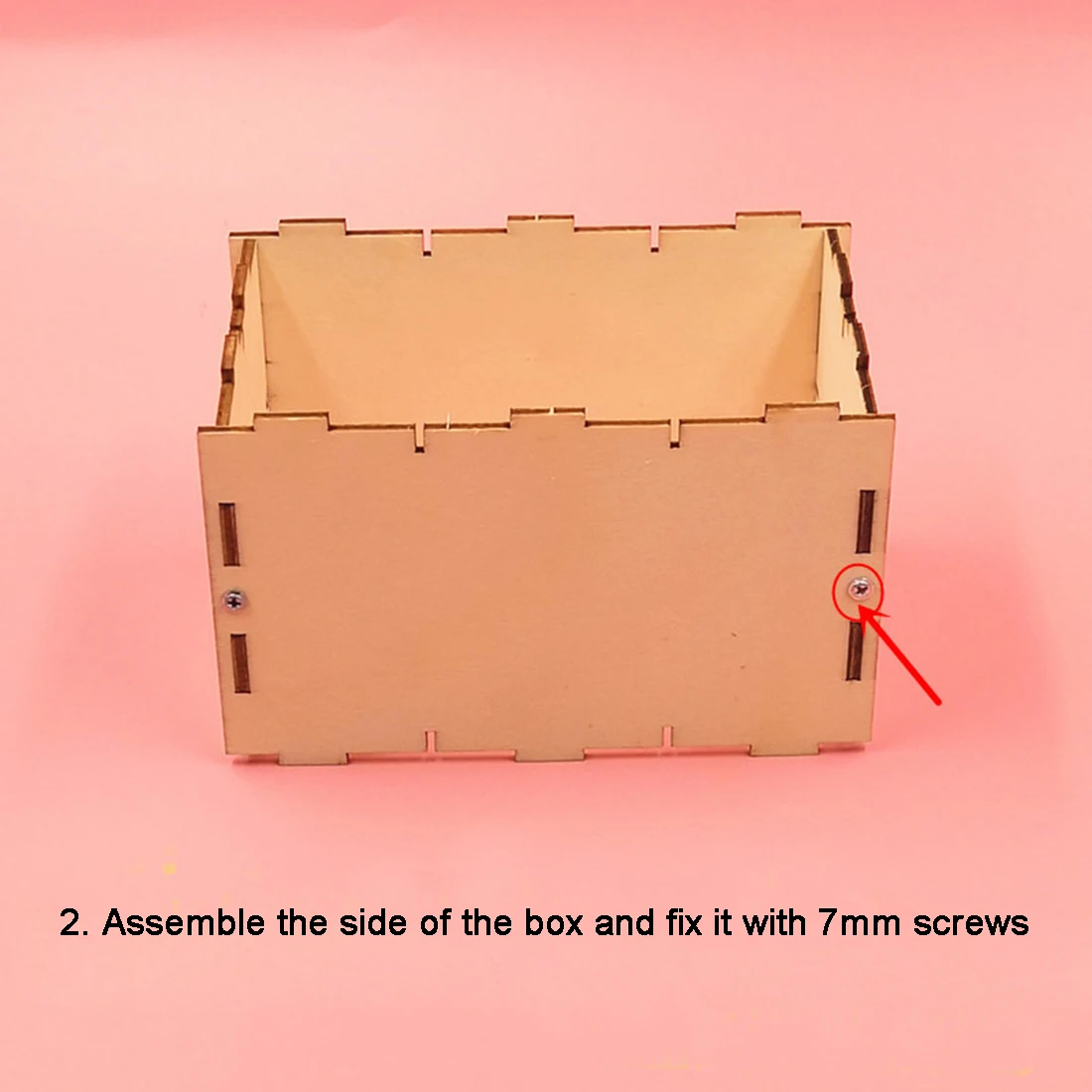 DIY Творческий механический кодовый рулевое управление Коробка монтажная