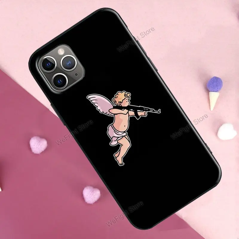 AK 47 чехол для iPhone 11 Pro Max 12 мини X XR XS 6S 7 8 Plus SE 2020 задняя крышка|Бамперы| |
