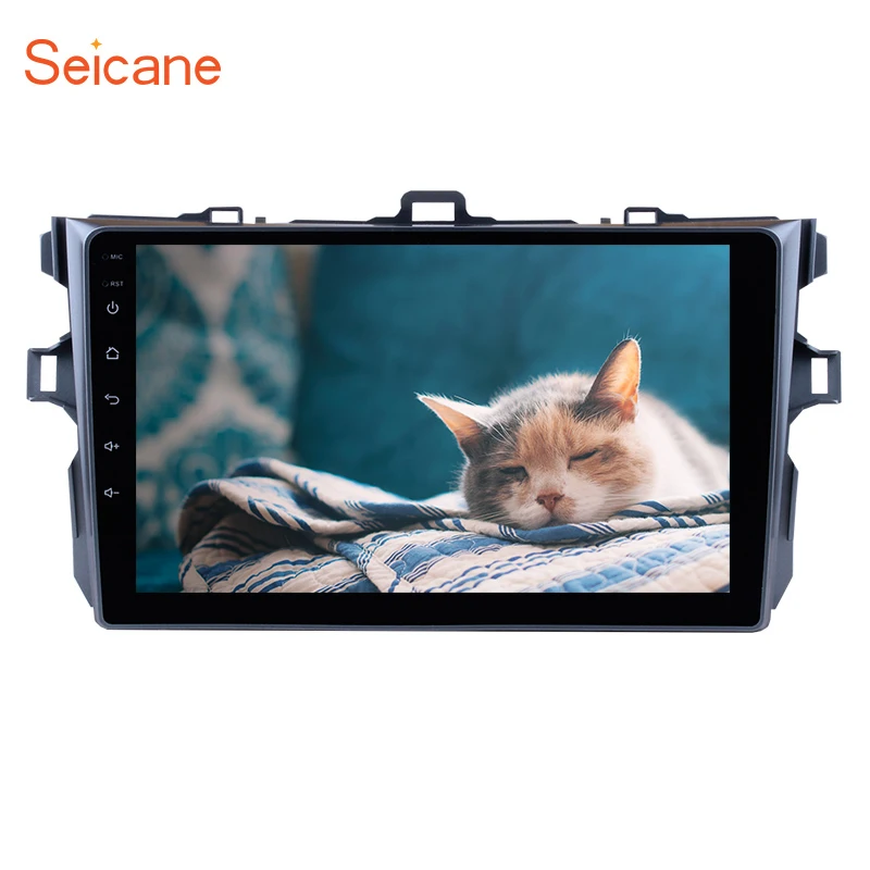 Seicane 9 дюймов 4 + 64 ГБ Android 10 0 Автомобильный GPS навигатор для 2006 2008 2009 2010 2011 Toyota COROLLA с