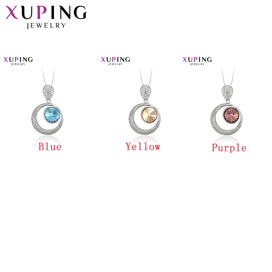 Xuping простота милые Подвески кристаллы от Swarovski европейский стиль для женщин День святого Валентина подарки M21-30188