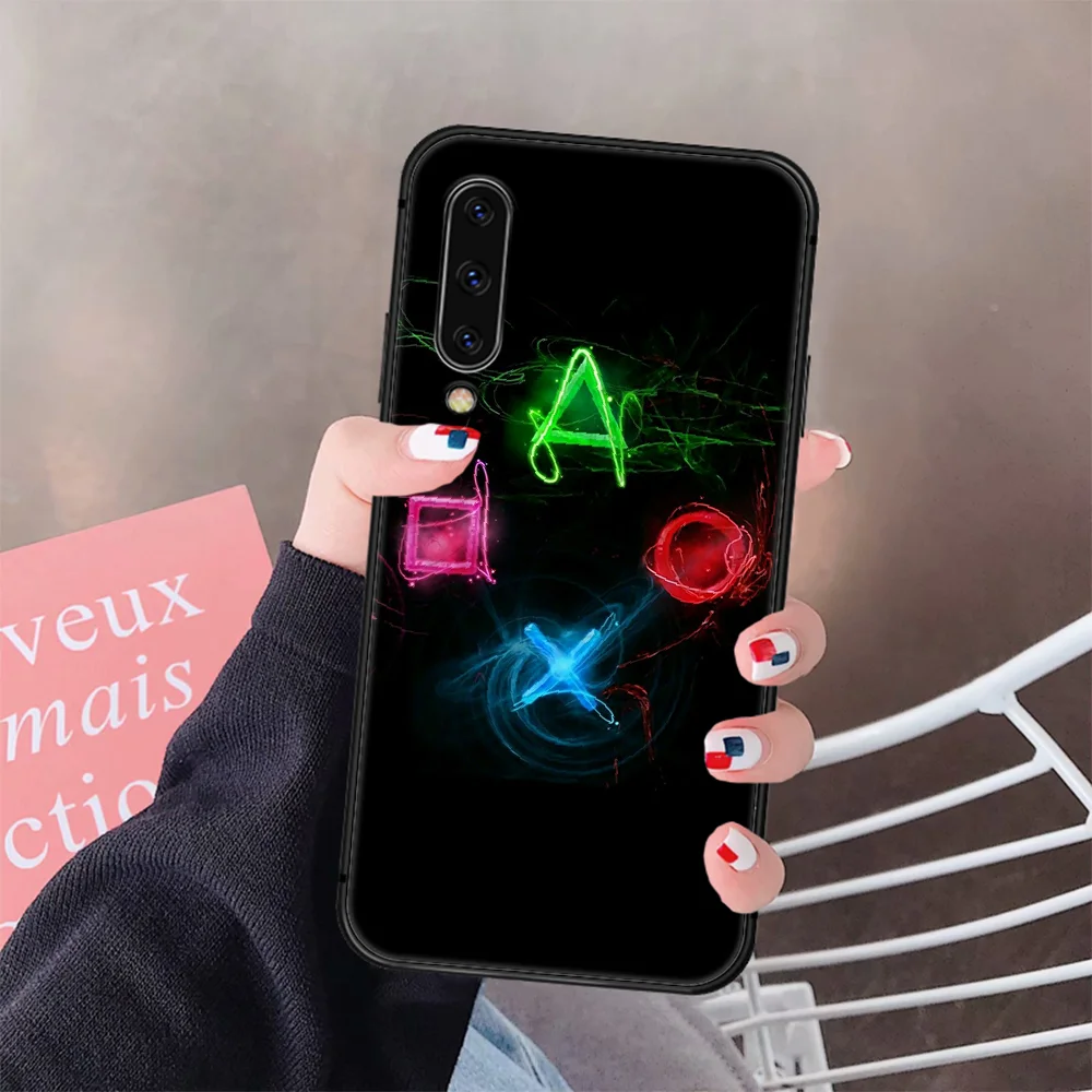 

Game Console Playstation Colorful Phone Case Cover For Samsung Galaxy A10 A20 A30 E A40 A50 A51 A70 A71 J 5 6 7 8 S black Cell
