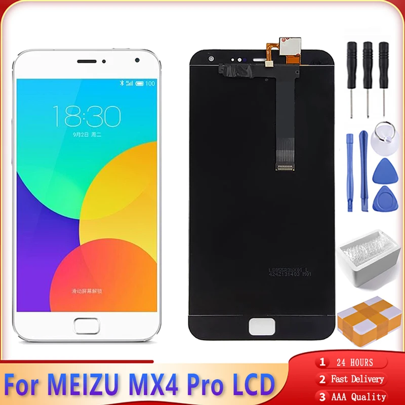 Оригинальное качество для MEIZU MX4 Pro MX 4 ЖК дисплей Дисплей кодирующий