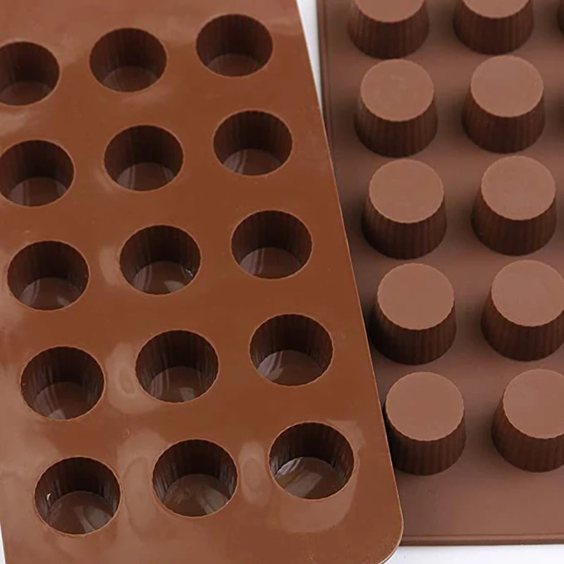 Silikon Fett Bomben Formen Mini Tasse Schokolade Süßigkeiten Form Erdnussbutter Jello Keto Cordial Moule Küche Zubehör Backen Werkzeuge – Detail 6