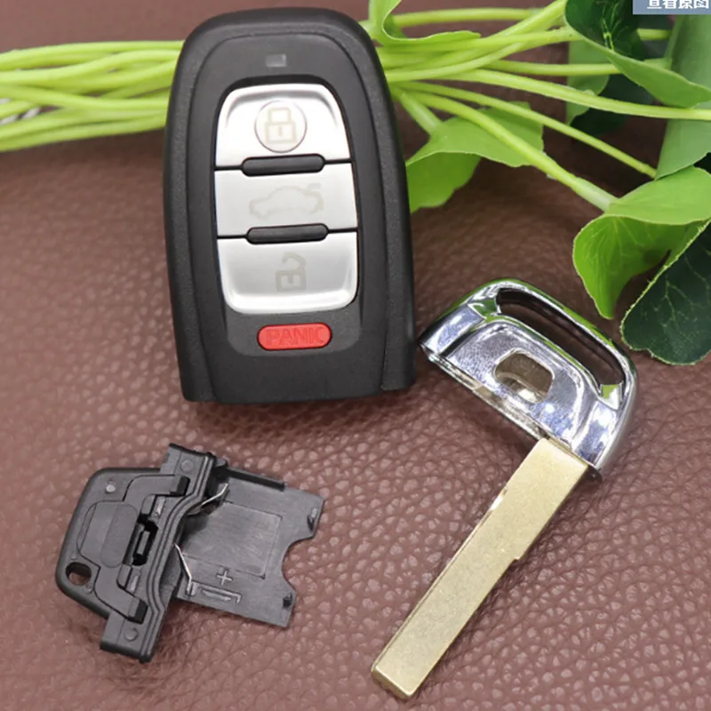 Чехол для ключей DAKATU Smart Remote 3 + 1 buton Audi A4L/A6L/A5/A7/A8/Q5/Q7/S5/S6/S7/S8 с небольшим лезвием