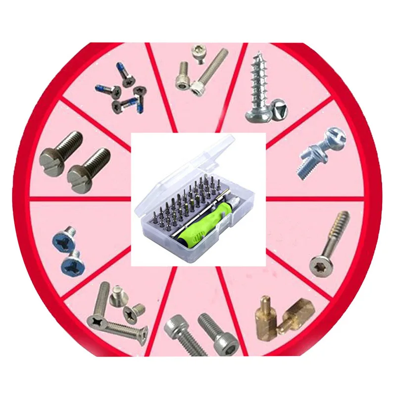 Набор отверток 32 в 1 Прецизионная мини Магнитная отвертка бит для мобильного