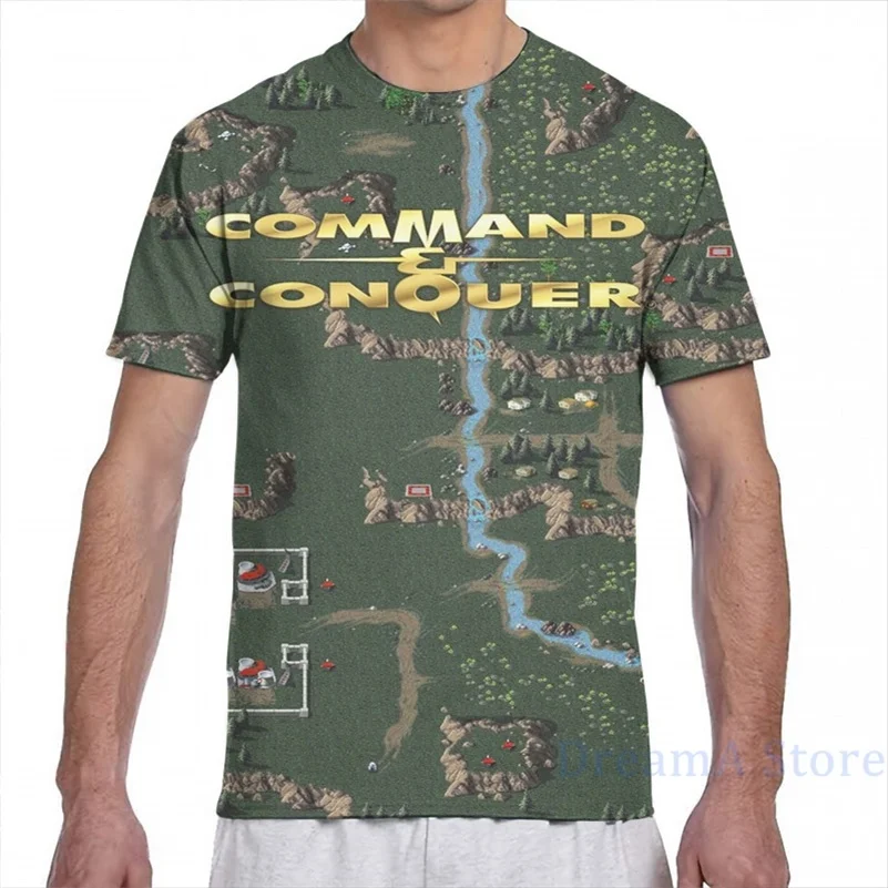 Командная и покорительная 1 тиберийская рассвета Ретро DOS игровой фанат принт