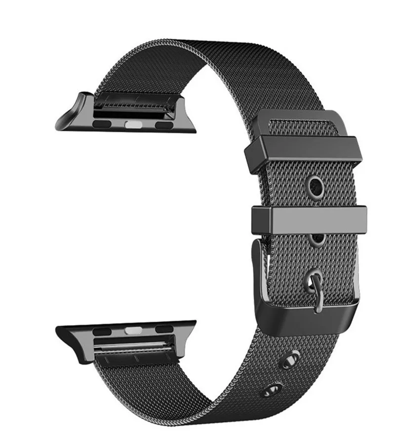 

Mesh Strap For Apple Watch SE Band Series 6 44mm 40mm Stainless Steel Buckle Milanese Bracelet For iWatch 5 Applewatch 42mm 38mm